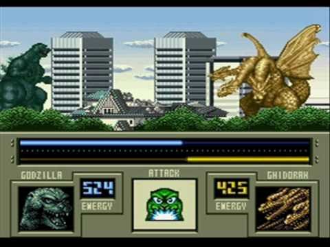 SNES - Super Godzilla - Godzilla vs. King Ghidorah
