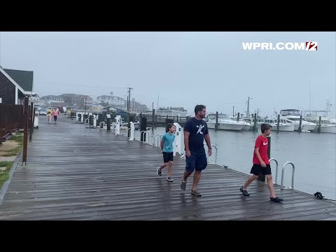 VIDEO NOW: Eye of Henri passing over Block Island - 11am