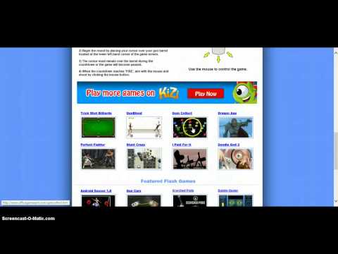 Playing GunBlood and Apple Sooter