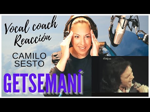 VOCAL COACH REACCIÓN / CAMILO SESTO - getsemani - live 1977