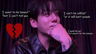 Was Jungkook hinting at what we knew all along or? (Taekook update analysis)