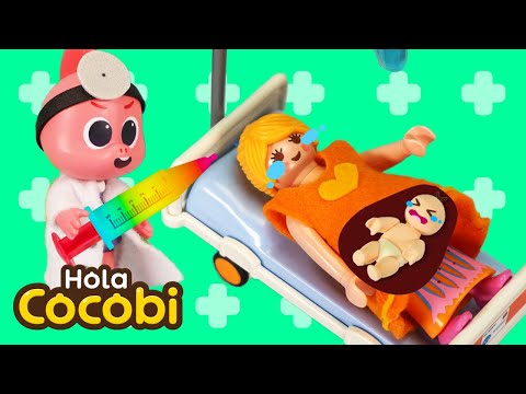 ¡Ayuda a Mamá! Nace un Nuevo Bebe👶Cuentos de Doctor & Hospital para Niños | Hola Cocobi