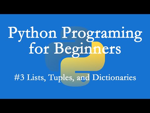 Python Programming For Beginners 3 Lists Tuples And Strings