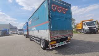 Mercedes-Benz 1832 / 7.4m i 7.4m schuifzeilen vrachtwagen te koop + schuifzeil aanhanger - Foto 4 | Autoline BE Mercedes-Benz 1832 / 7.4m i 7.4m schuifzeilen vrachtwagen + schuifzeil aanhanger | Foto 4 - Autoline
