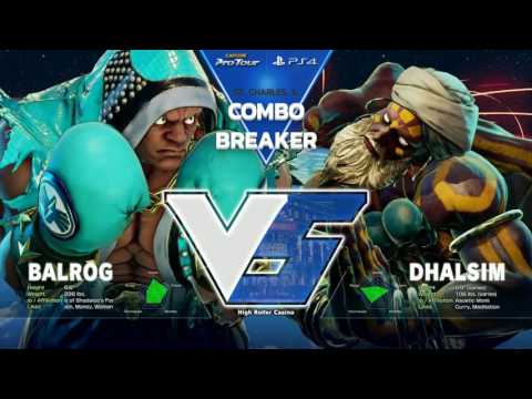 SFV: Smug vs. Splyce FChamp - Combo Breaker 2017 Top 8 - CPT 2017