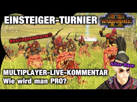 Wie wird man PRO? Das EINSTEIGER-TURNIER - Total War: Warhammer 2 STREAM 20.11.2021