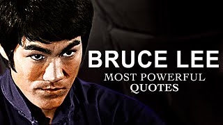 THE Greatest Bruce Lee Quotes [POWERFUL]