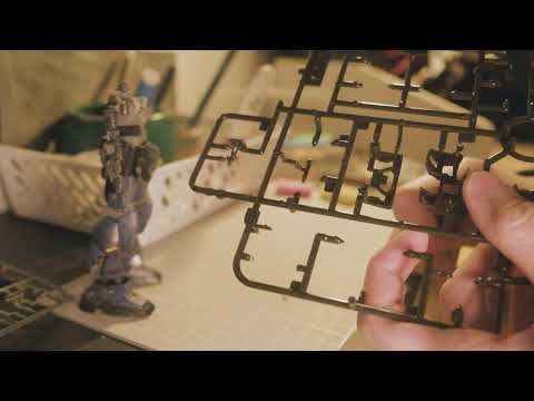 Gunpla Building Cinematography Experiment