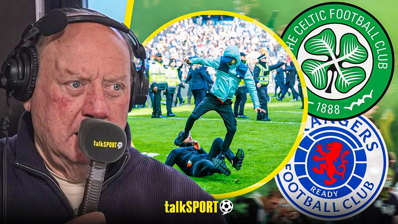 "SPILLED ONTO THE PITCH!" Reporter REVEALS ALL on Rangers & Celtic Fans' CLASH in Old Firm Derby!