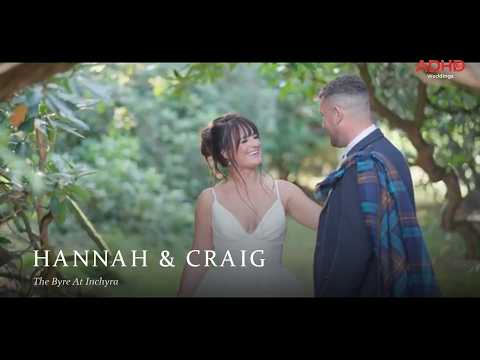 Hannah & Craig wedding film, The Byre At Inchyra