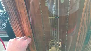How to reset a Grandfather Clock
