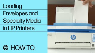 Loading Envelopes and Specialty Media in HP Printers