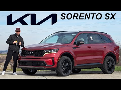 Looking for a 3 row SUV with style and safety? Test Drive the 2023 Kia Sorento SX AWD!