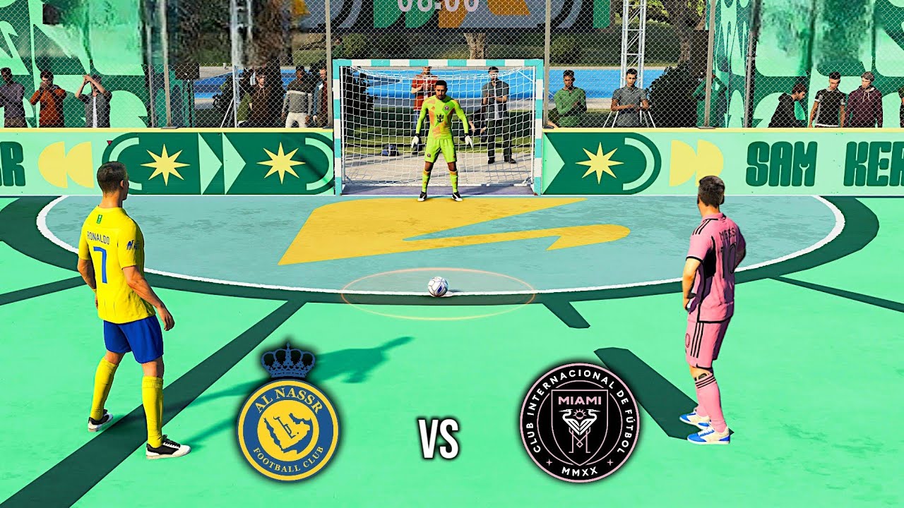 FC24- Al Nassr vs Inter Miami Volta Football | Ronaldo vs Messi