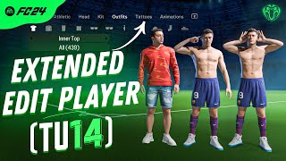 How to Install Extended Edit Player Mod For FC 24 | Unlock Everything (TU14)