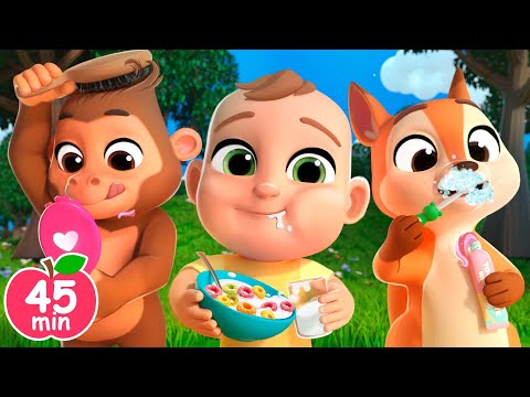 Baby’s Morning Routine Song + More Lalafun More Nursery Rhymes & Original Kids Songs