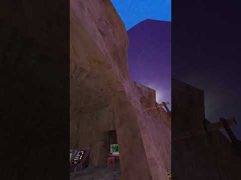 İ threw a  water ballon super far from beach to mountains