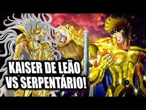 KAISER de LEÃO enfrenta ODYSSEUS de SERPENTÁRIO! Saint Seiya / Sempre Quis Saber