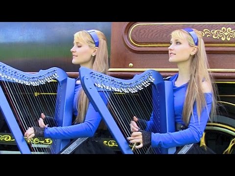 OZZY OSBOURNE - Crazy Train - Harp Twins (Camille and Kennerly) HARP METAL