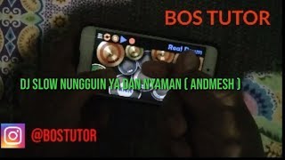 Download lagu DJ SLOW NUNGGUIN YA & NYAMAN ( ANDMESH ) || COVER REAL DRUM mp3