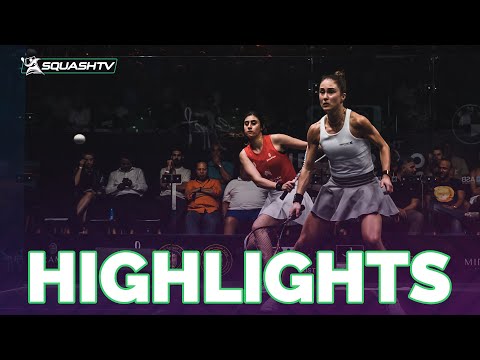"Keeps Getting EVERYTHING Back" | N.Gilis v El Sherbini | El Gouna Intl' 2023 | SF HIGHLIGHTS