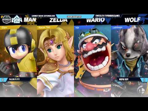 Gwinnett Brawl September 2019 - Fallen/FlyTy VS MopN/Kip! - Doubles Losers Quarters