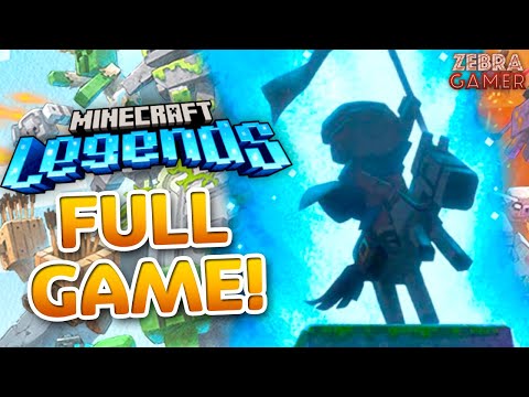 Minecraft Legends Full Game Walkthrough!