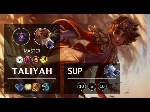 Taliyah Support vs Volibear - KR Master Patch 10.11