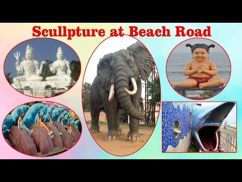 Vizag Beautiful Scullpture at Beach Road,Visakhapatnam...