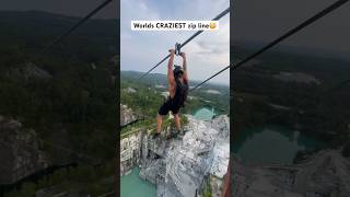 WORLDS CRAZIEST ZIPLINE😳