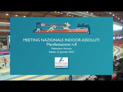 MEETING NAZIONALE INDOOR  ASSOLUTI - Ancona, 22 gennaio 2022