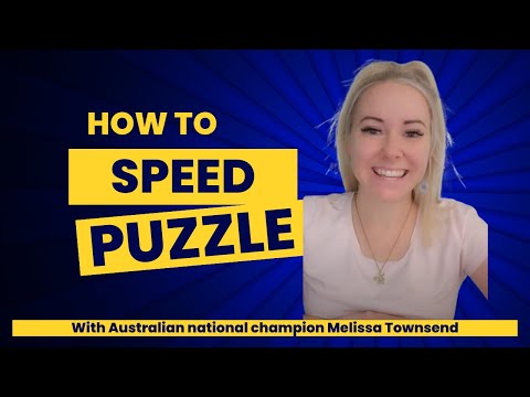 Mel's Speed Puzzling Tips for Beginners!
