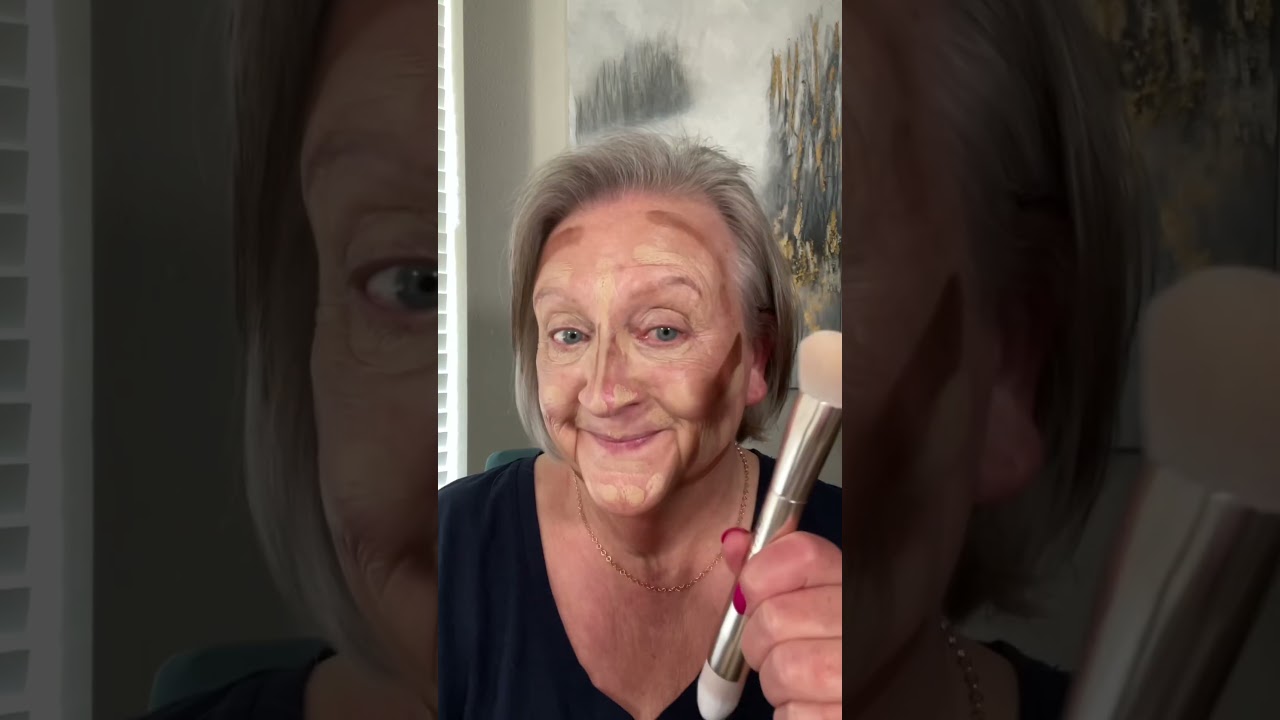 I’m 64 with age spots & wrinkles. I found cream makeup that works for mature skin