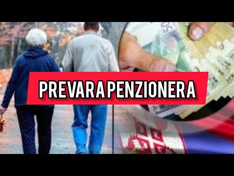 Prevara PENZIONERA! Vanredna vest!