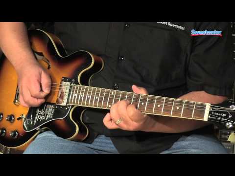 Epiphone Ultra-339 Semi-hollowbody Electric Guitar Demo - Sweetwater Sound