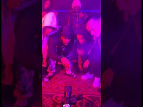 SSRichh33, Verde Babii & Lul Snake getting turnt at shoot