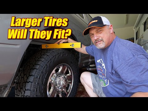 Getting Bigger Tires on our Ram 2500 - 295/70/R18 / Falken Wildpeak A/T 4W