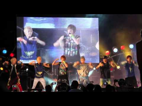 120811 TEEN TOP '미치겠어' Oak Valley 【Fancam】