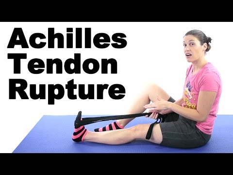 Achilles Tendon Rupture Stretches & Exercises - Ask Doctor Jo