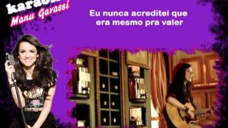 Manu Gavassi - Odeio (Karaoke)