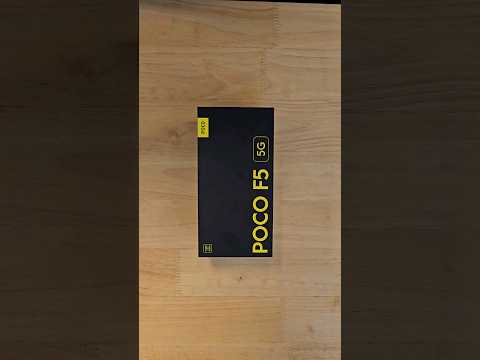 POCO F5 5G: Unboxing and First Look | #Shorts #POCOF5