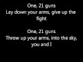 21 Guns - Green Day - Lyrics 
