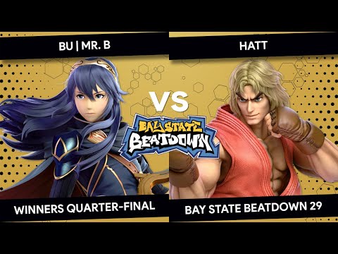 Bay State Beatdown #29 - Mr. B (Lucina) vs hatt (Ken) - Winners Quarters