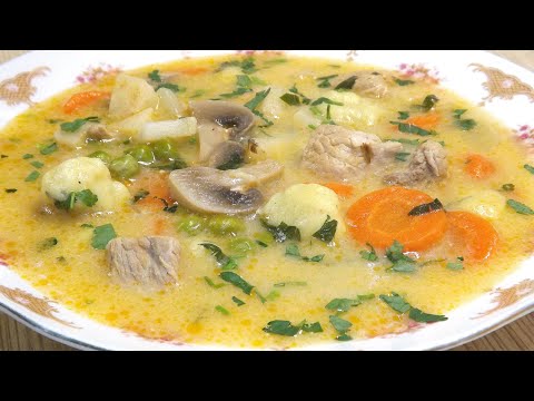 Nyírségi gombócleves