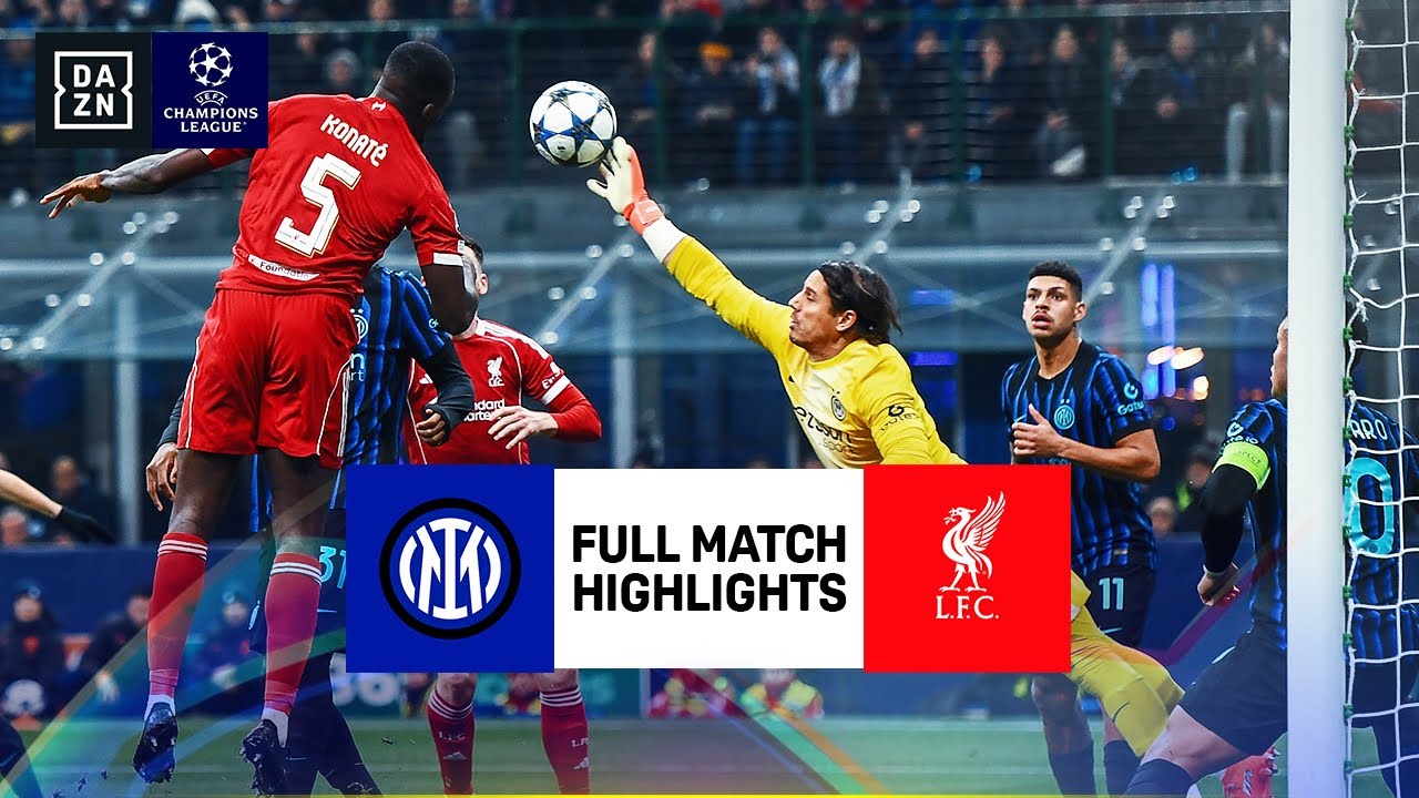 Inter vs Liverpool | UEFA Champions League Highlights | Matchday 6 | 2025-2026