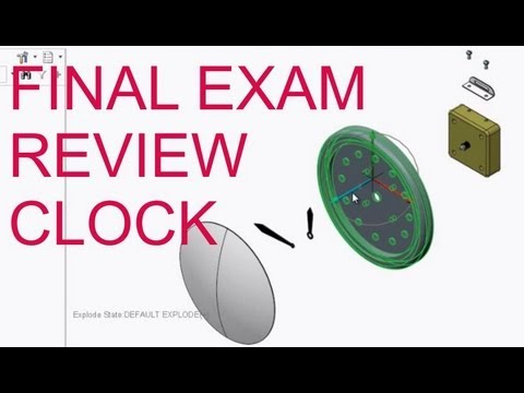 CREO Parametric 2.0 FINAL EXAM REVIEW