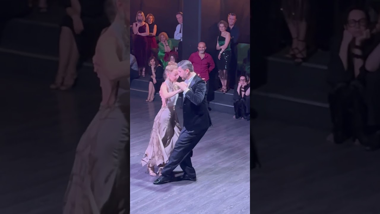 Mila Vigdorova and Dmitrii Mokeev #miladimatangopro #tango #tangoargentino #milonga #tangosalerno