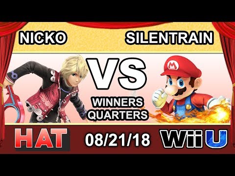 HAT 35 - FAD | Nicko (Shulk) Vs. Solid | SilentRain (Mario) Winners Quarters - Smash 4