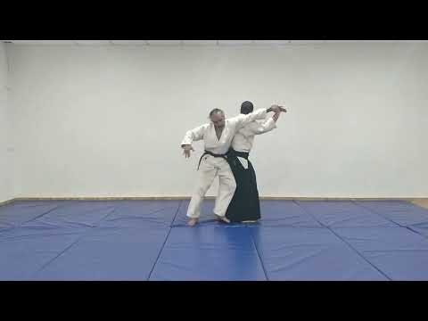 Aikido Basic Techniques: Yokomen Uchi - Soto Kaiten Nage