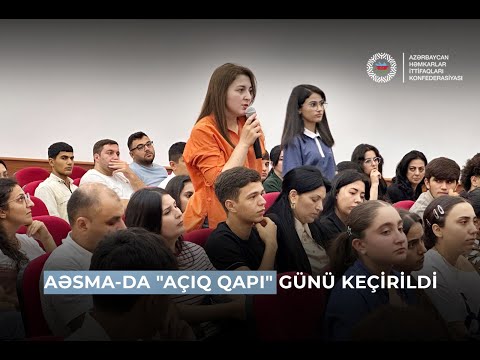 Azərbaycan Əmək və Sosial Münasibətlər Akademiyasında “Açıq qapı” günü təşkil edilib